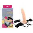 Realistic Hollow Strap-On Vibrator